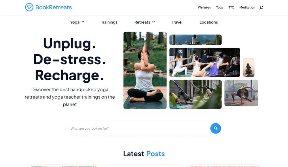 Bookretreats Yoga